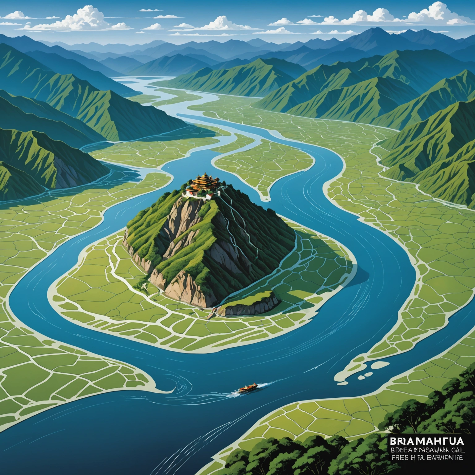 Бассейн и экология реки Брахмапутра с притоками в Азии: ключ к устойчивому будущему региона