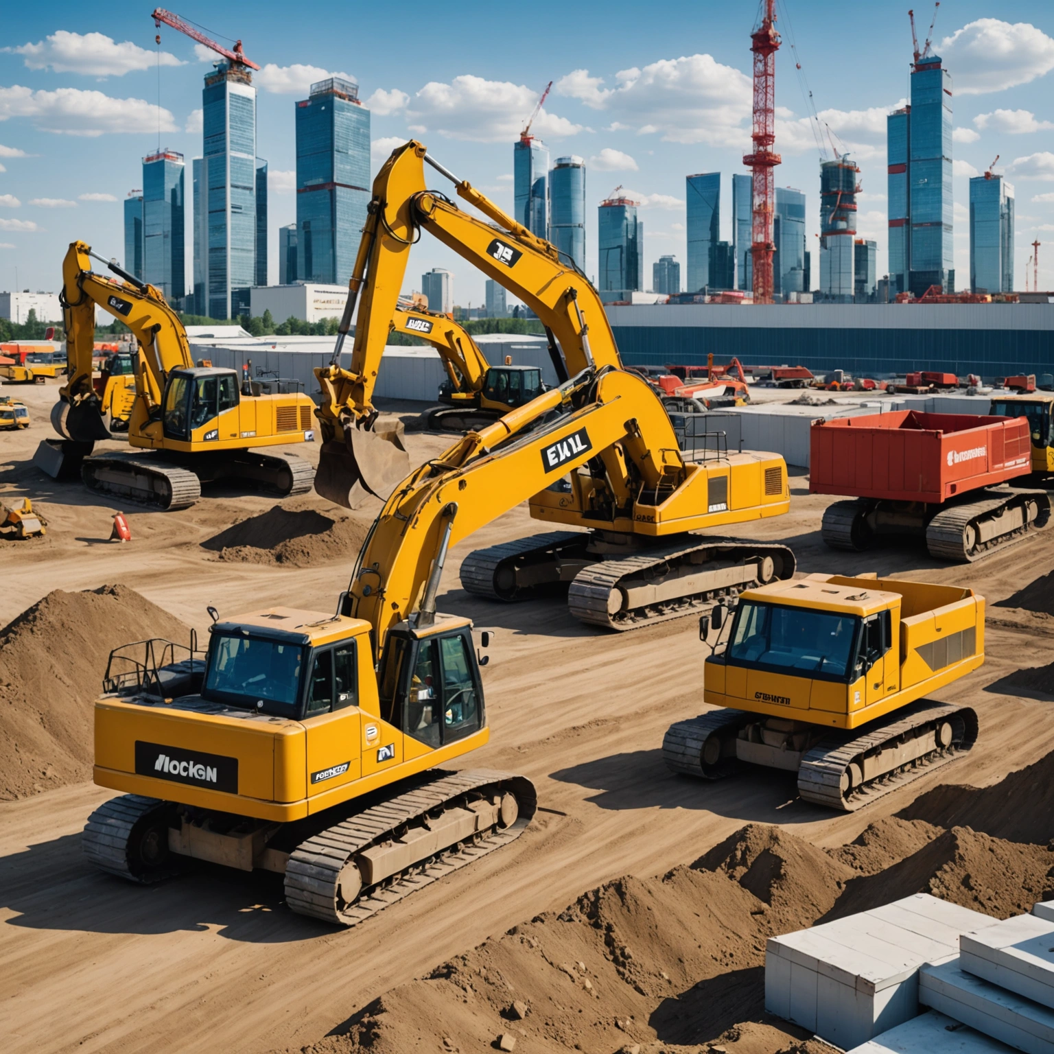 Услуги строительная: спецтехника МСК — оптимальные решения для аренды в Москве