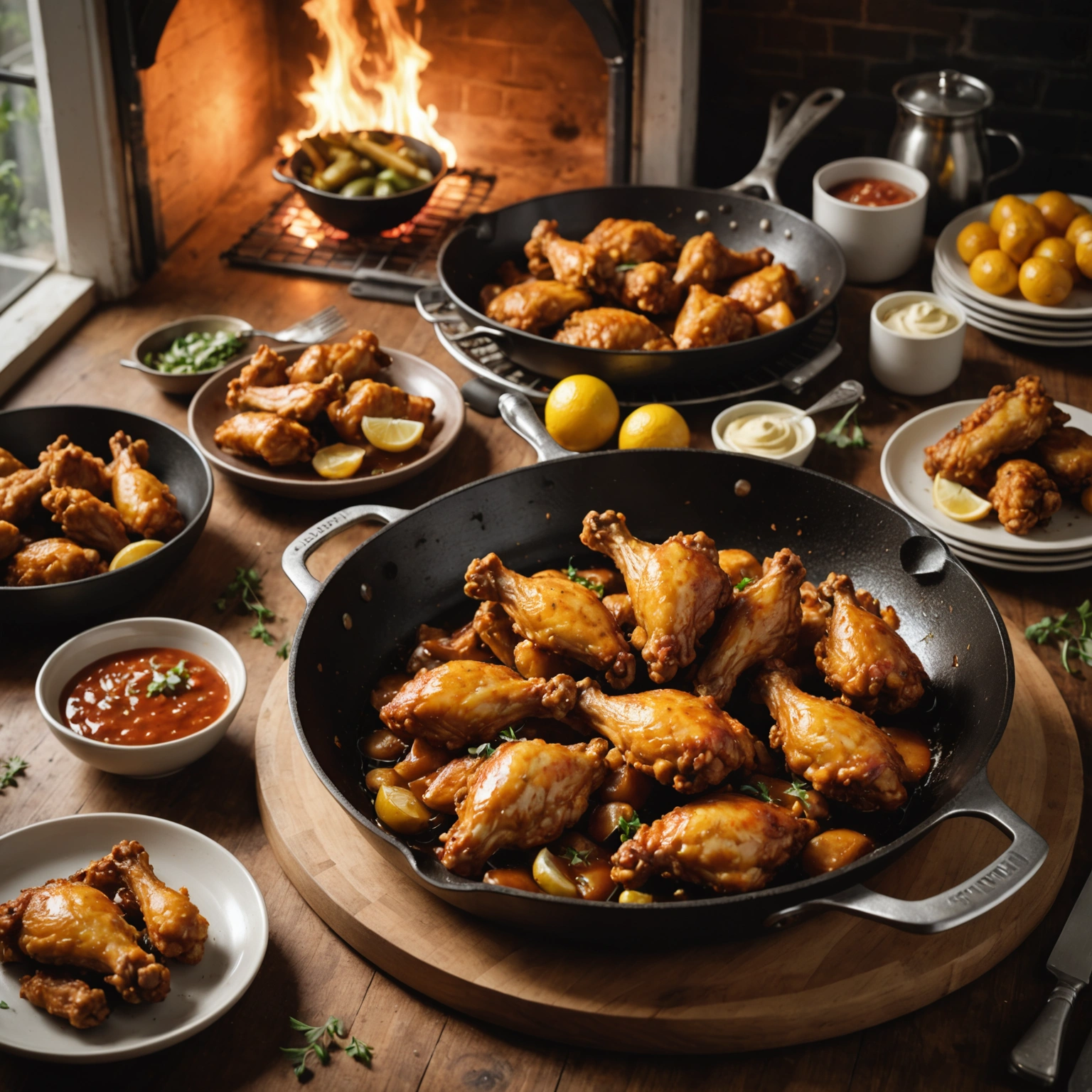 Идеальные рецепты для любителей домашней кухни: от хрустящих крылышек до карася с золотистой корочкой