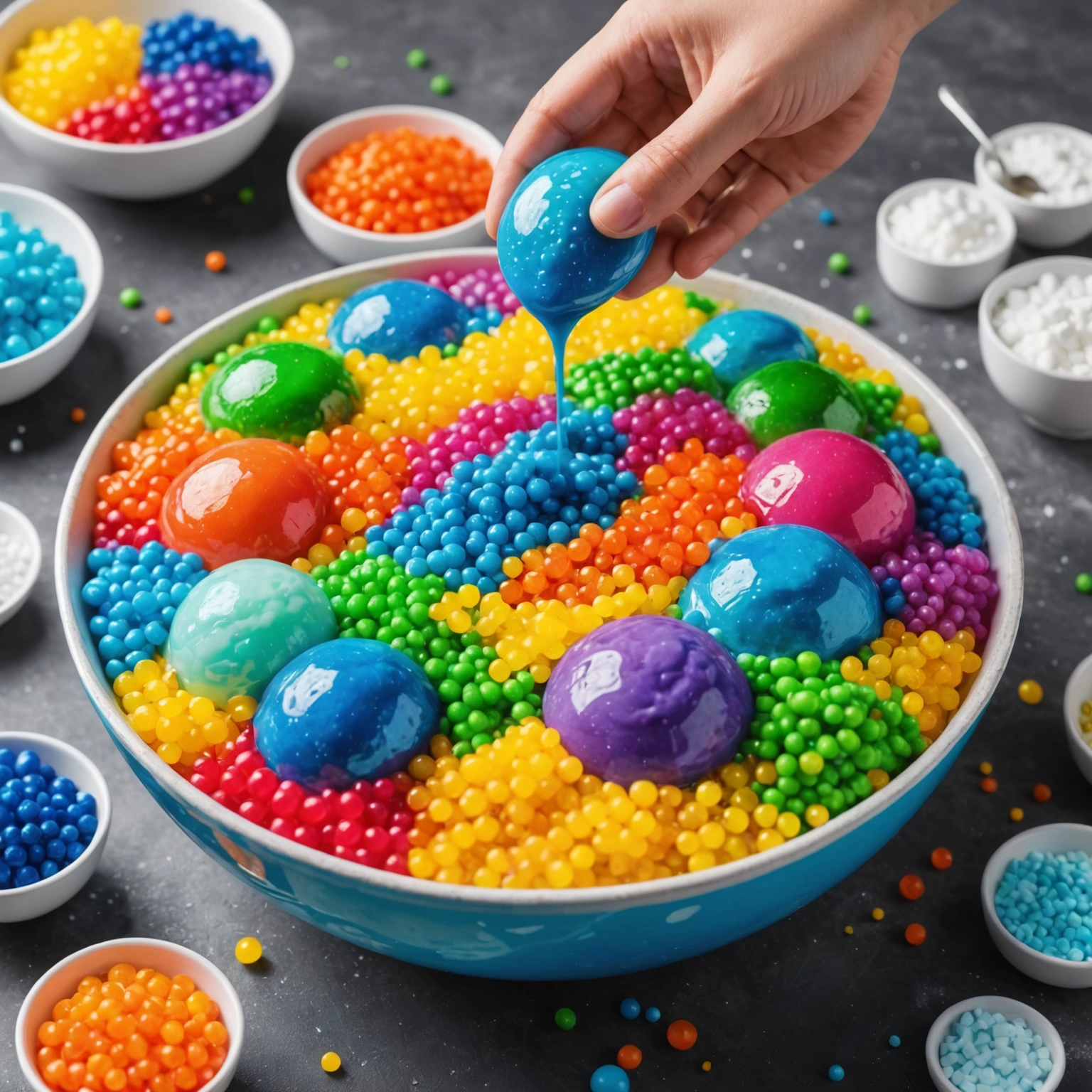 Как сделать хрустящий слайм: Рецепт crunch slime с пенопластовыми шариками