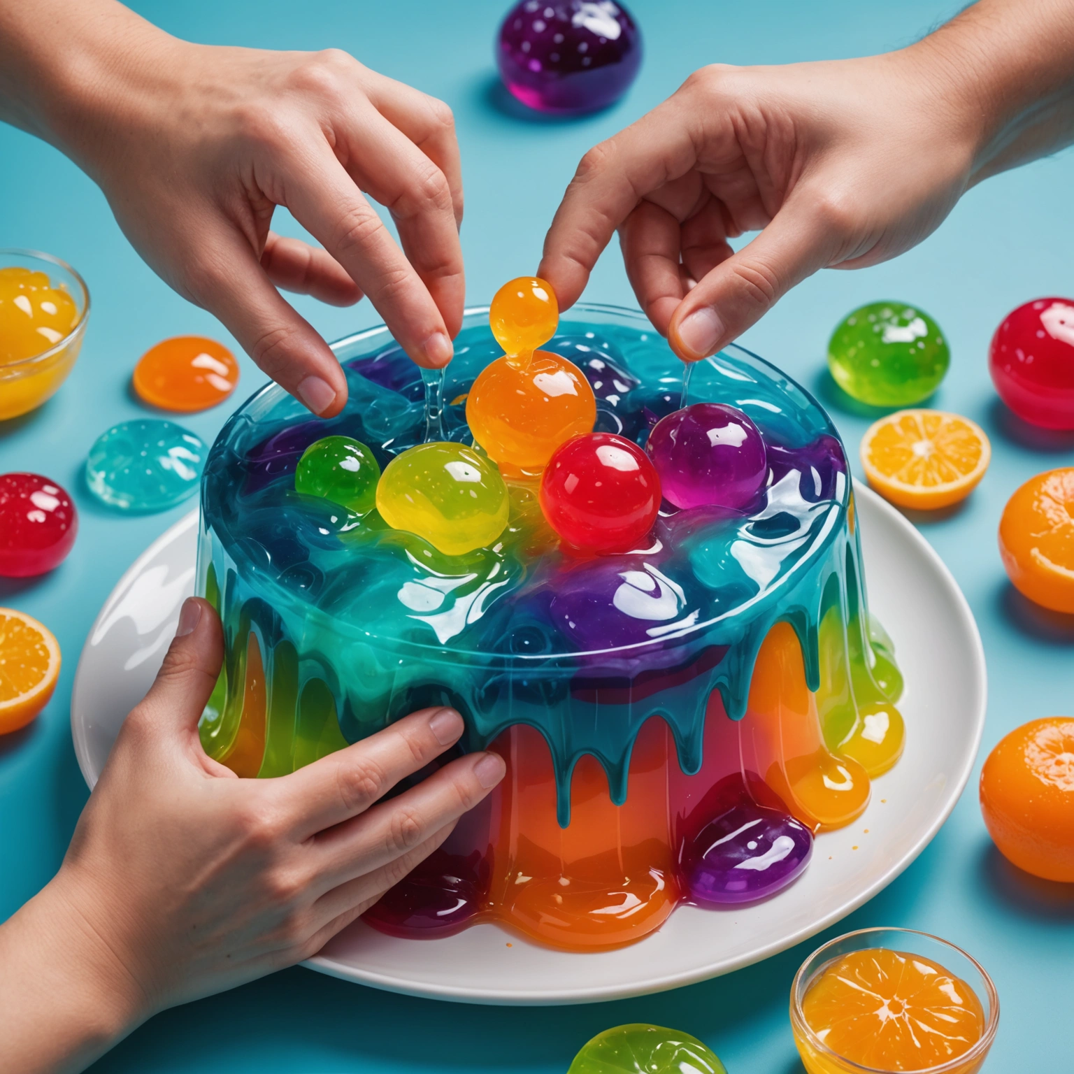 Как сделать джели слайм: Рецепт желеобразного слайма для любителей творчества