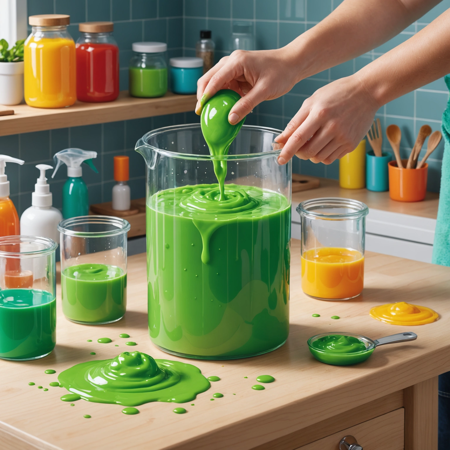 Как сделать слайм из геля для душа: откройте для себя увлекательное творчество