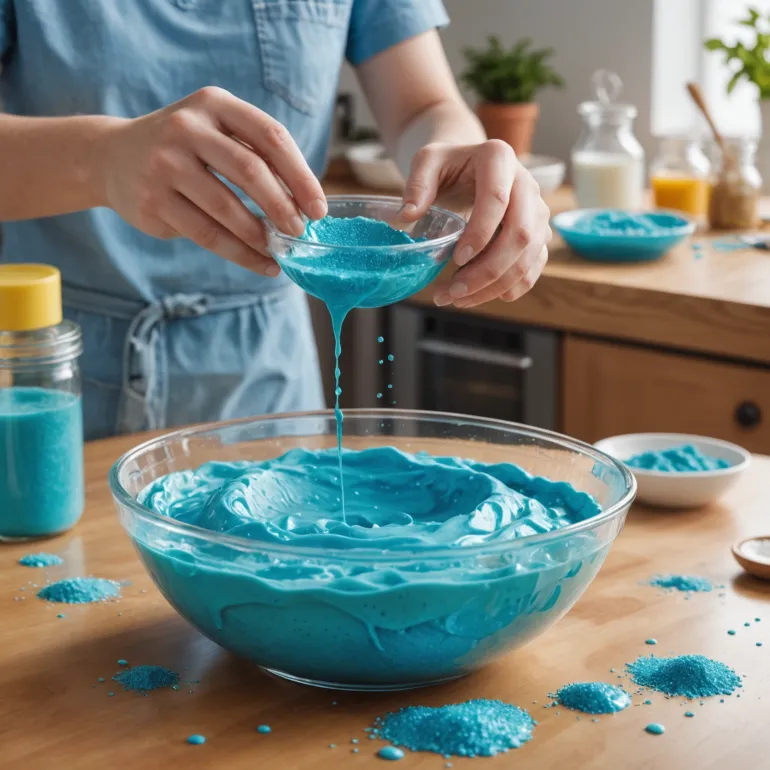 Как сделать лизуна без тетрабората: рецепты с содой