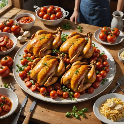 Курица с помидорами: идеальное сочетание для вашего стола