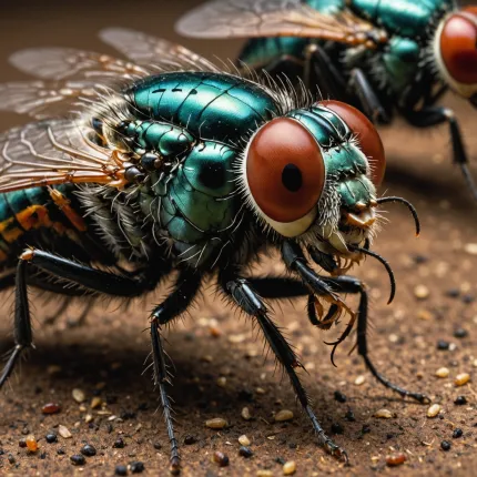 Мухи и их личинки опарыши: что нужно знать каждому