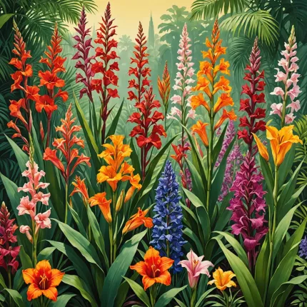 Гладиолусы альтернативы: Похожие цветы, которые преобразят ваш сад
